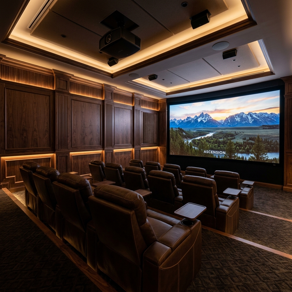 Luxury Home Cinema Theater design